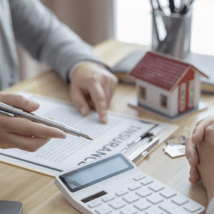 two people sitting at a desk doing math 